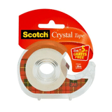 Scotch transparant tape+disp. 19mm x 30m , 61925DPO