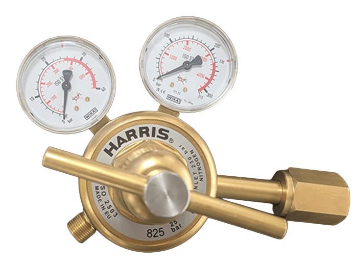 Harris reduceerventiel manometer 0-25 bar