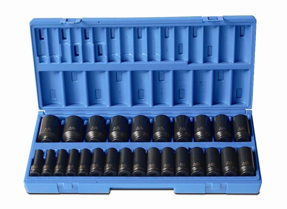 Product afbeelding Action Slagdoppenset 1/2" diep 26-delig - DO605222601