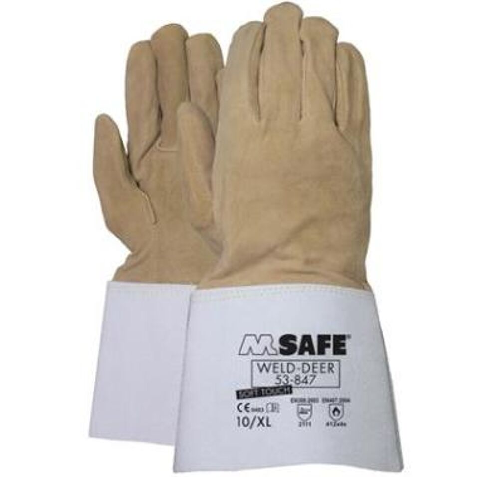 Product afbeelding Oxxa handschoen Weld-Soft 53-847 hert 10