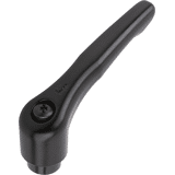 Klemhefboom met binnendraad  DIN EN 12844 grootte 1 - M5