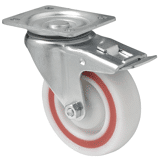 Colson zwenkwiel BPCO met topplaat en rem 100 x 30mm 150kg