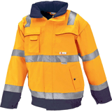 Fortis high-vis jack arthur oranje/navy