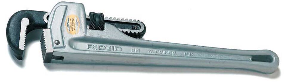 Product afbeelding Ridgid Aluminium rechte pijptang 824