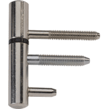 Oxloc inboorpaumelle vernikkeld  14x75mm
