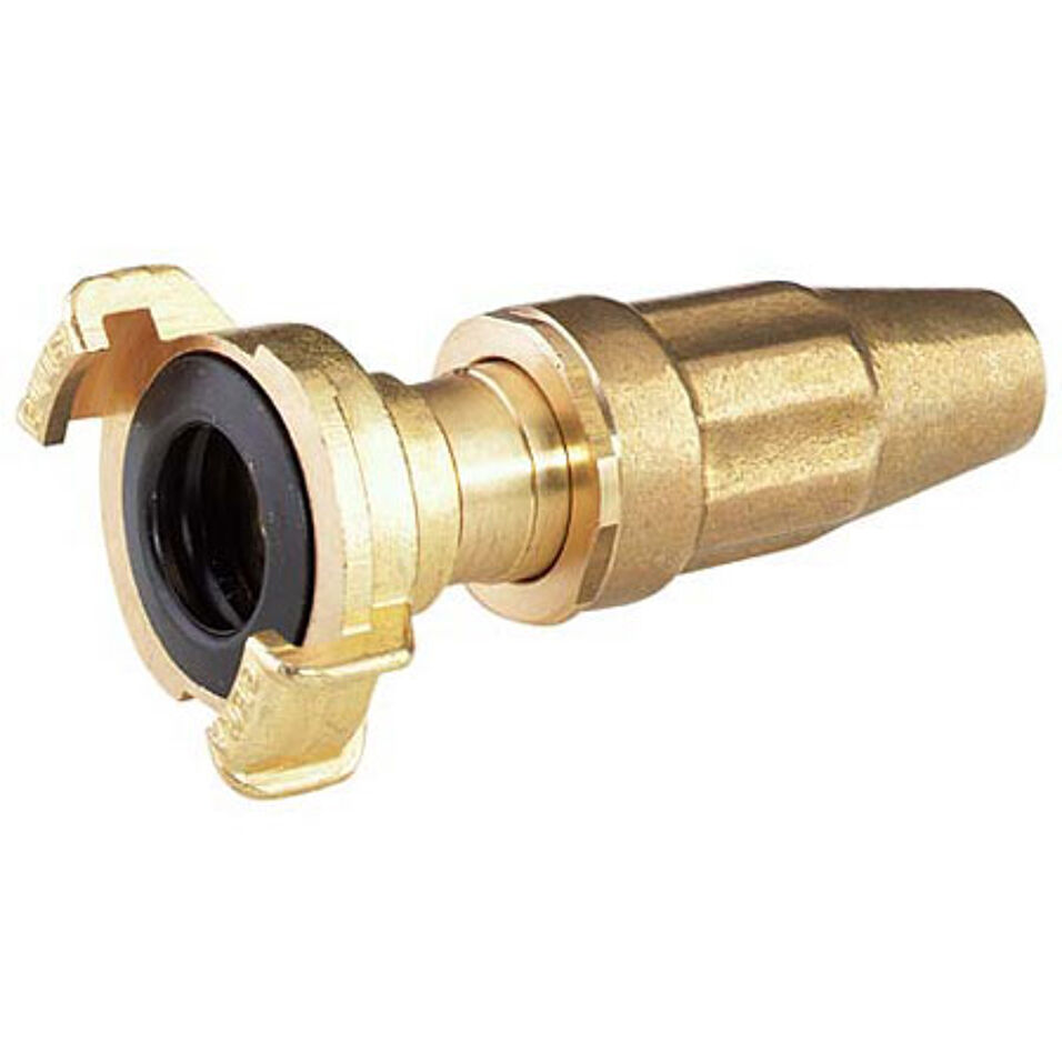 Product afbeelding Straalpijp met snelkoppeling messing 3/4"