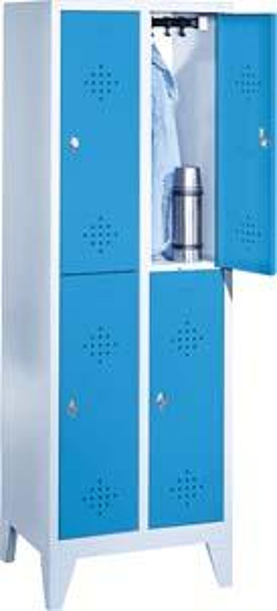 Product afbeelding Garderobekast 4x2 7035/5012 1190mm