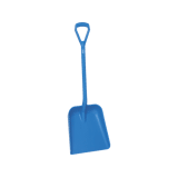 Vikan Lichtgewicht schop D-greep, korte steel blauw 1035mm
