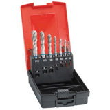 Format Machinetappen-set voor VA-staal HSSE DIN 371/376 vorm C M3-12 in kunstst. Cass 7-dlg.