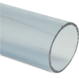 Drukbuis PVC-U 63 mm x 3,0 mm glad ISO-PN 10 transparant 5m