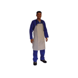 Weldsafe lasschort koffiebruin splitleder