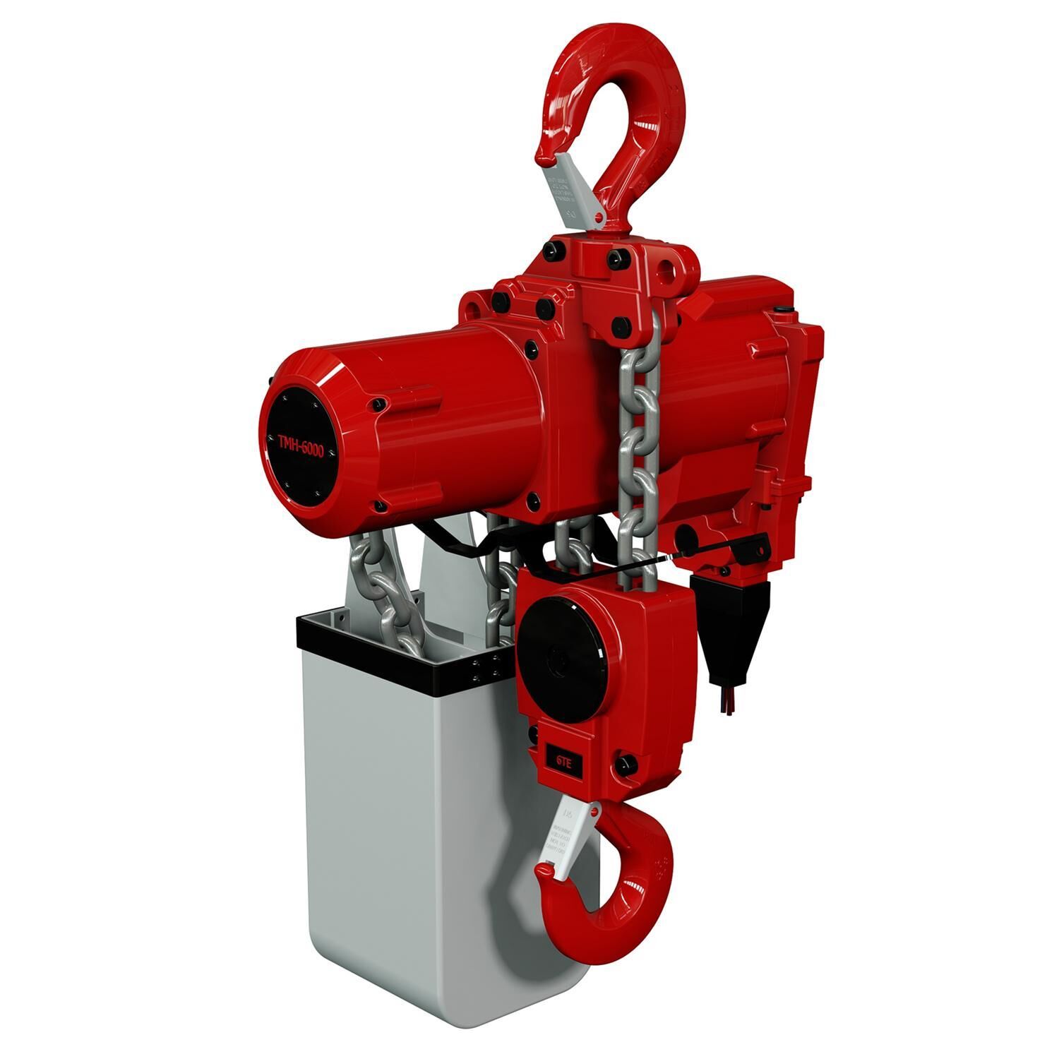 Red Rooster kettingpersluchttakel 6000kg TMH-6000P2E-3M