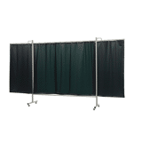 Cepro lasscherm omnium 3 delig dark green non-transparant