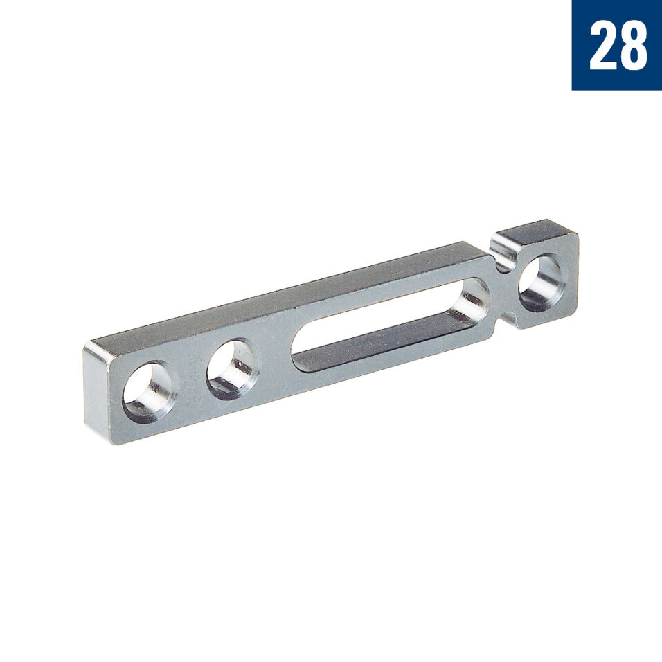 Product afbeelding Demmeler universele aanslag l300   (alu)