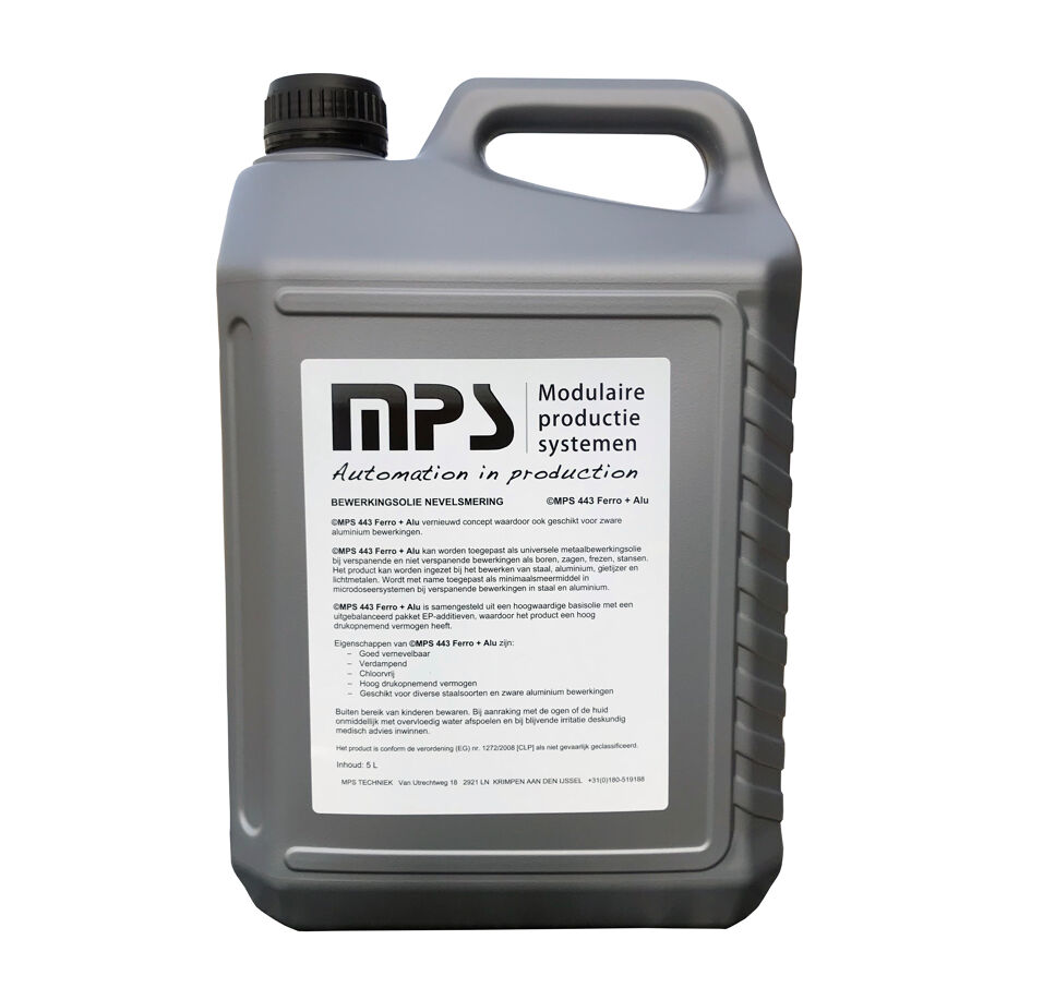 Product afbeelding MPS-443 koel/smeerolie staal/aluminium   5 Liter