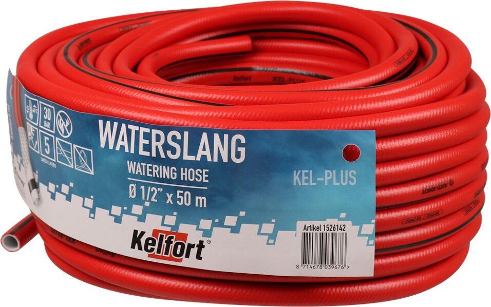 Product afbeelding Kelfort waterslang 5-lgs 50m   1/2