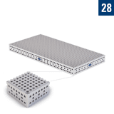 Demmeler opspantafel PP 2000x1000x200 mm