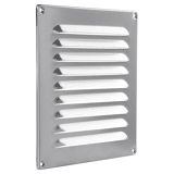 Starx schoepenrooster RVS       20x 20cm