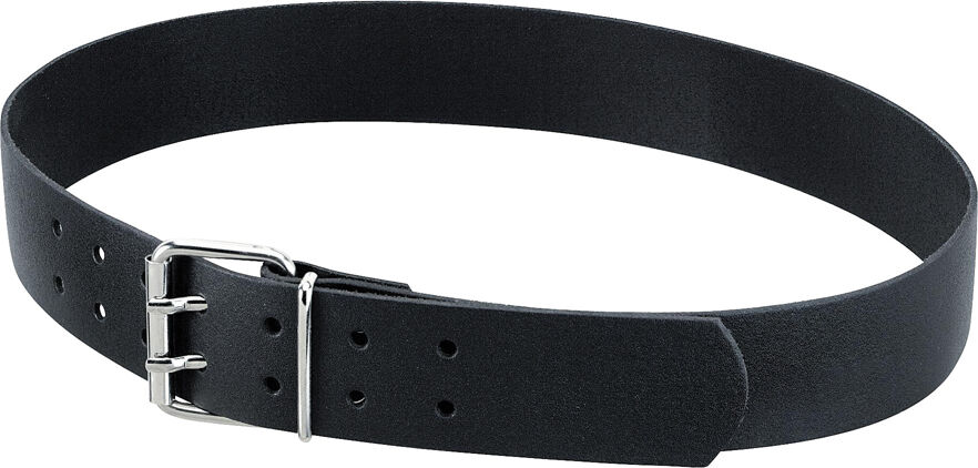 FHB leren riem Carsten zwart       95cm