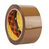 Scotch Dozensluittape 309, Bruin, 50 mm x 66 m, 0.05 mm