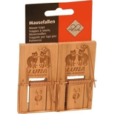 Muizenval hout 95 x 50mm a 2 st.