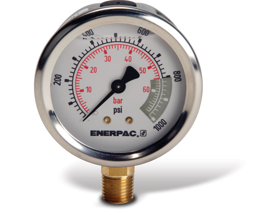 Product afbeelding Enerpac manometer 0-1000 bar g2536l