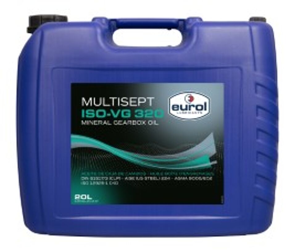 Product afbeelding Eurol tandwielkastolie Multisept ISO-VG 320 20 L