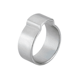 Aba 1-oor slangklem verzinkt 8.0- 9.5