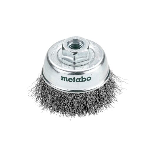 Metabo komstaalborstel gegolfd      75mm