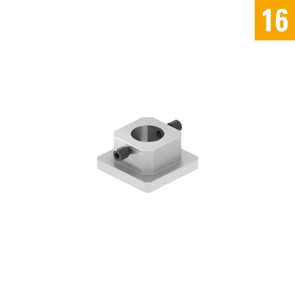 Product afbeelding Demmeler bevestigingsplaat  breedte  100