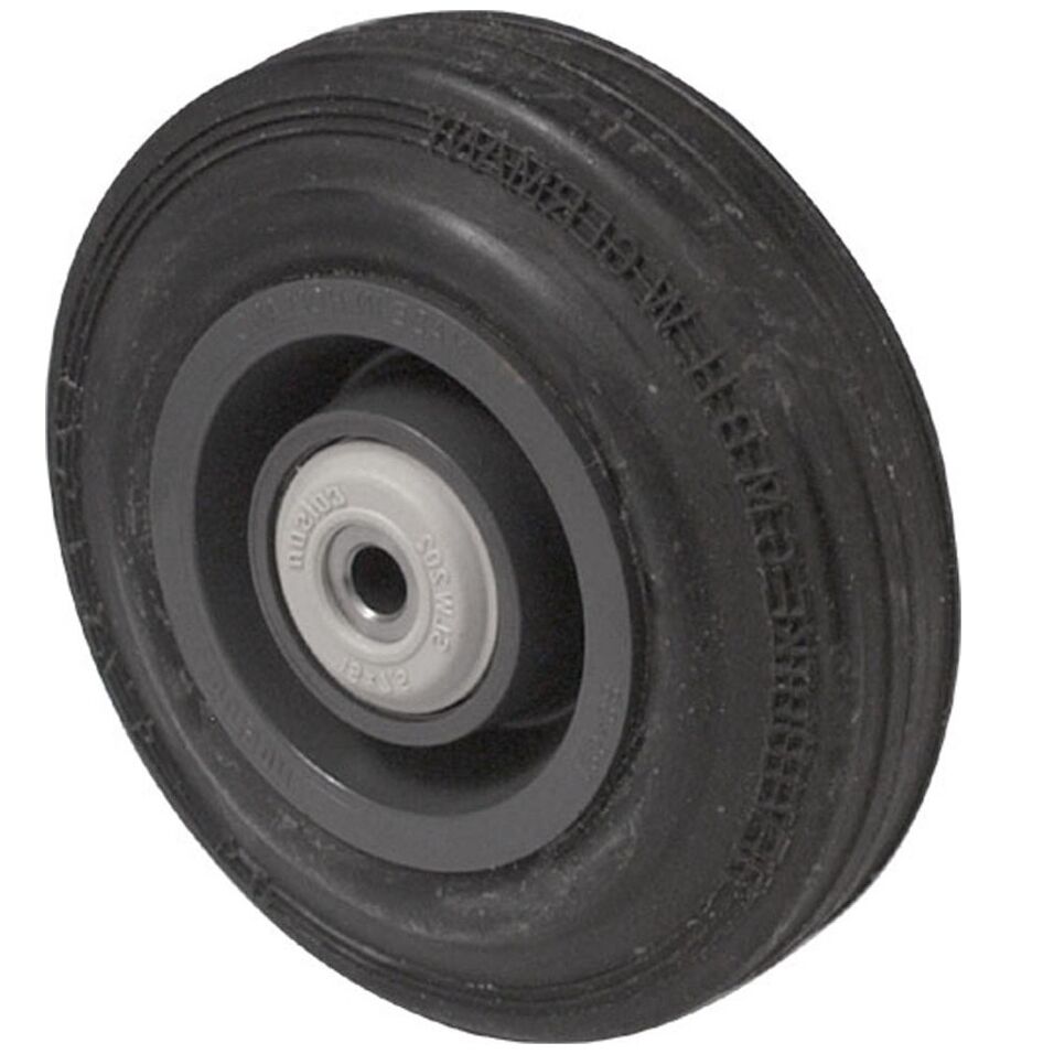 Product afbeelding Wiel Polyamide met rubber band 250 mm - 50 mm