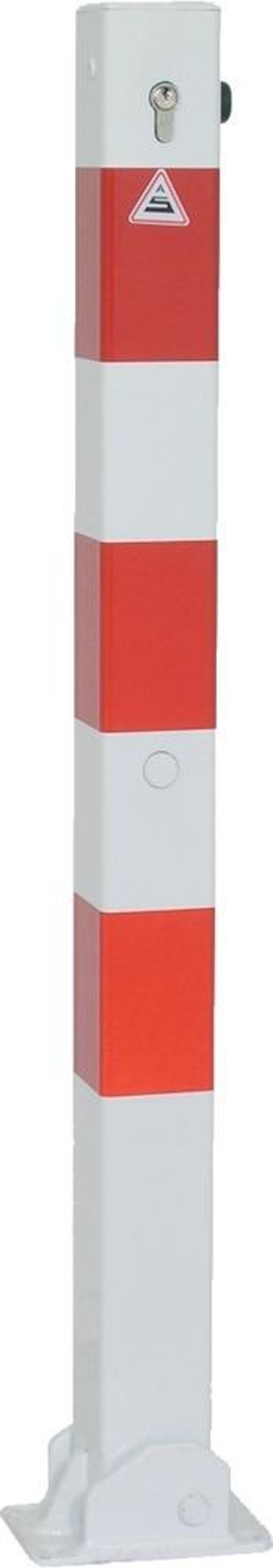 Product afbeelding Afzetpaal neerklapbaar  r/w 70x70mm