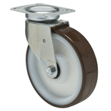 Colson zwenkwiel JSPU met topplaat 125 x 35mm 225kg