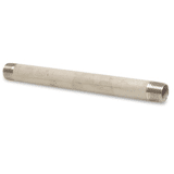 Pijpnippel nr.23 RVS 316 1.1/4" x 80 mm