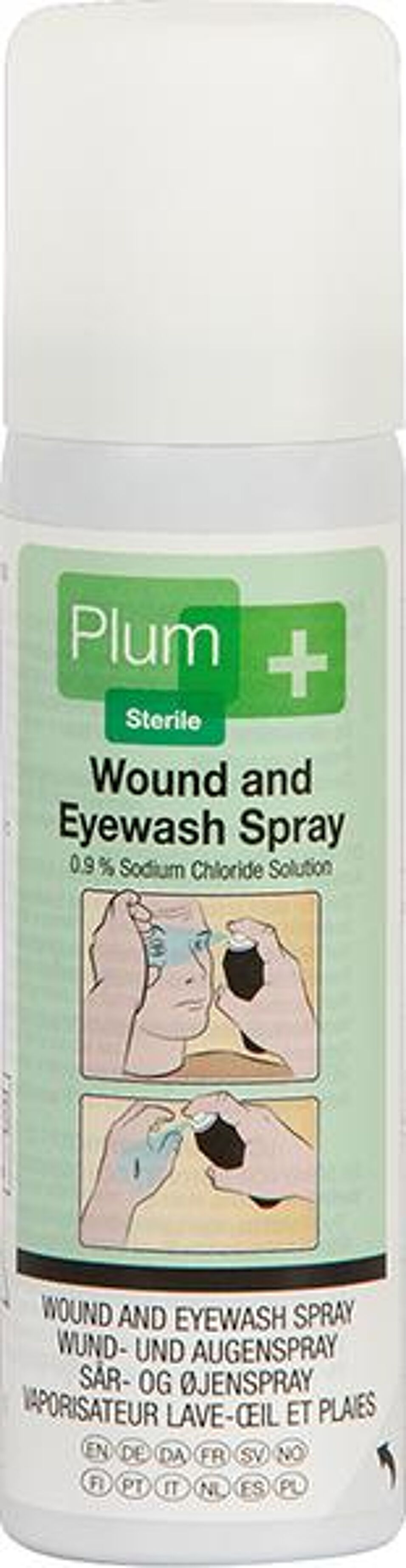 Product afbeelding Plum wond/oogspray mini 50ml