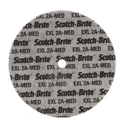 3M Scotch-Brite EXL Unitised Wiel XL-UW, 203mm x 25,4mm x 50,8mm, 2A MED