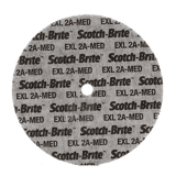 3M Scotch-Brite EXL Unitised Wiel XL-UW, 203 mm x 25,4 mm x 50,8 mm, 2A MED