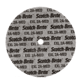 3M Scotch-Brite EXL Unitised Wiel XL-UW, 203mm x 25,4mm x 50,8mm, 2A MED