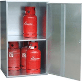 Gasflessen-depot verzinkt        GFD-G/1