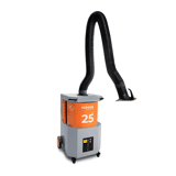 Kemper mobiele afzuiger smartfil met afzuigarm slanguitvoering