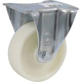 Bokwiel kunstst. wit bev.pl. 100mm