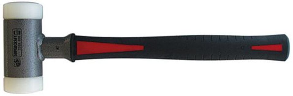 Product afbeelding Halder Kunststofhamer Supercraft terugslagvrij staal 30mm