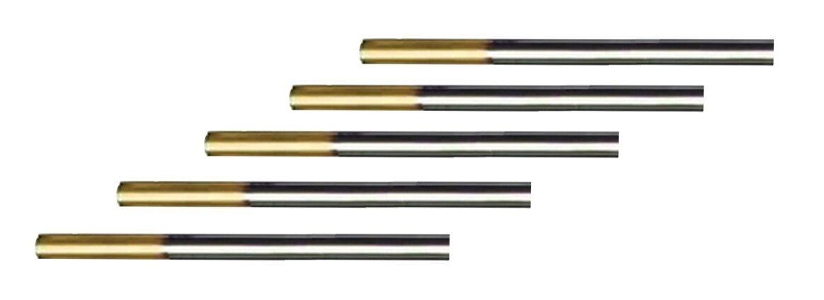 Wolfram elektrode WLA 15 goud 2,4mm