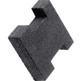 Rohm Spaanbeschermer voor klauwplaat met spiraalring ZG-ZS 160mm