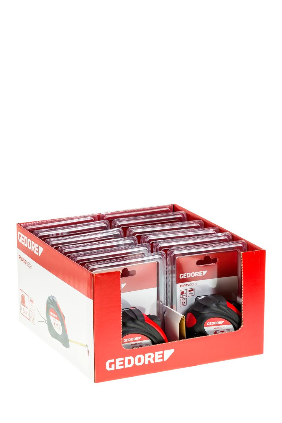 Product afbeelding Gedore red Display rolbandmaten      5 m
