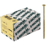 E-norm geel verzinkt spaanplaatschroef torx 4.5 x 45