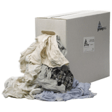 Poetsdoeken bont flanel doos 9 kg 440582