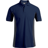 promodoro poloshirt kontrast marine