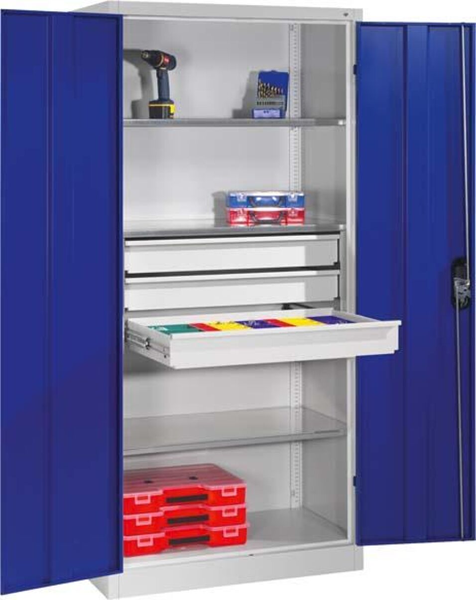 Product afbeelding Ladenverdeler met kunststof bakjes