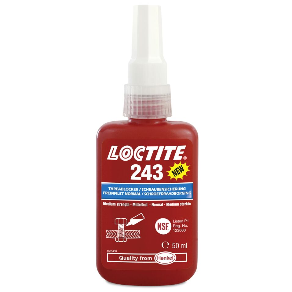 Product afbeelding Loctite schroefdraadborging 243 50 ml